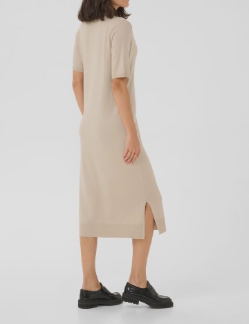 Rochie medie Kaffe, bej
