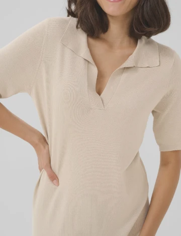 Rochie medie Kaffe, bej