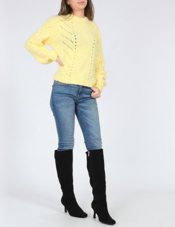 Pulover Bershka, galben