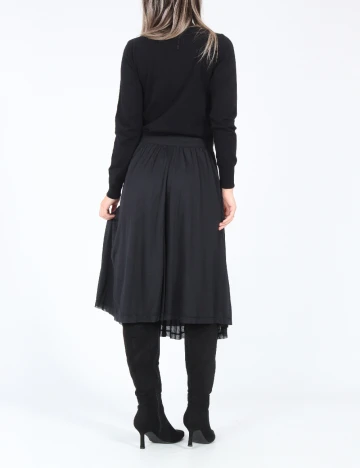 Fusta Zara, negru Negru