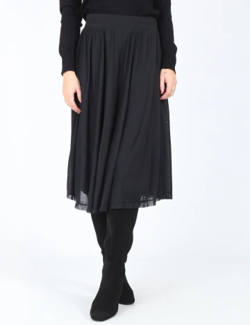 Fusta Zara, negru Negru