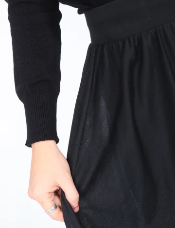 Fusta Zara, negru Negru