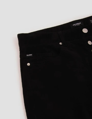 Pantaloni Pull&Bear, negru Negru