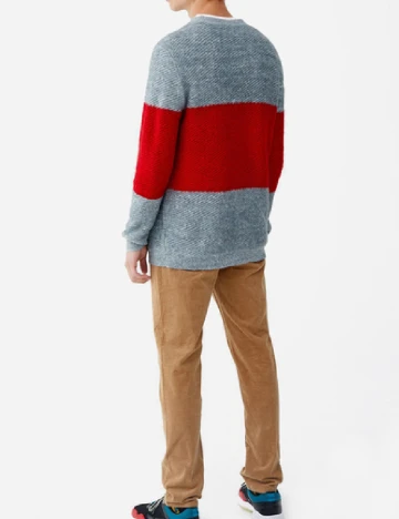 Pantaloni Pull&Bear, maro Maro