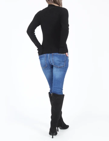 Bluza Bershka, negru Negru