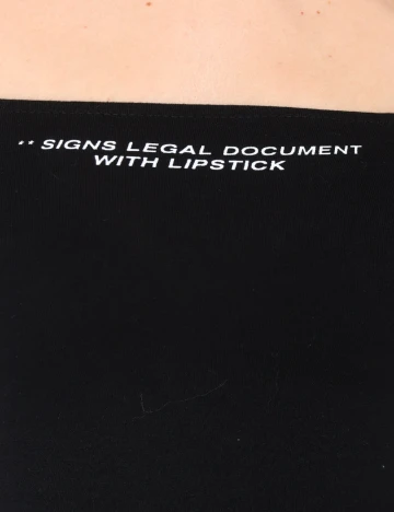 Body Bershka, negru Negru