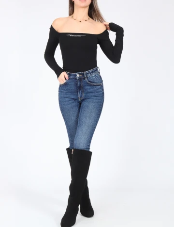 Body Bershka, negru Negru