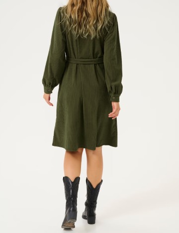 Rochie scurta Cream, verde