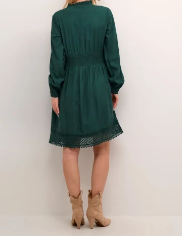 Rochie scurta Cream, verde Verde