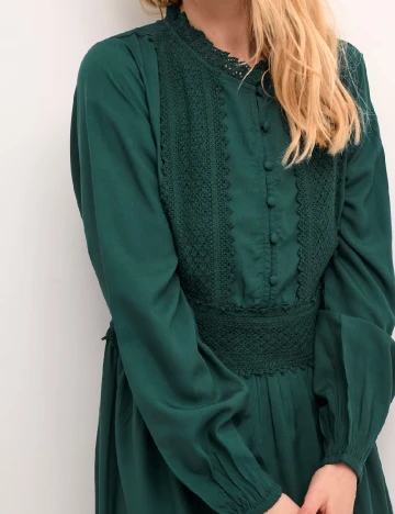 Rochie scurta Cream, verde Verde