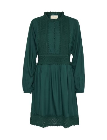 Rochie scurta Cream, verde