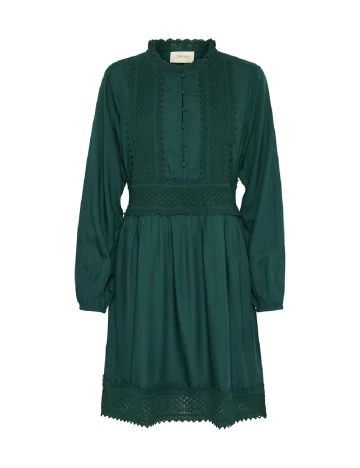 Rochie scurta Cream, verde Verde