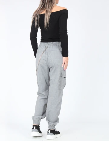 Pantaloni Zara, gri Gri