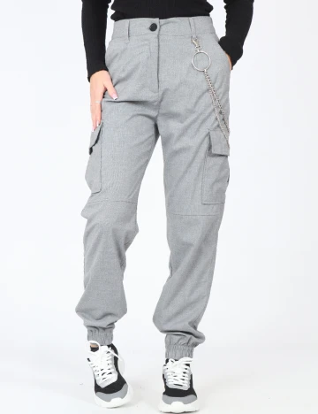 Pantaloni Zara, gri Gri