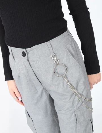 Pantaloni Zara, gri Gri