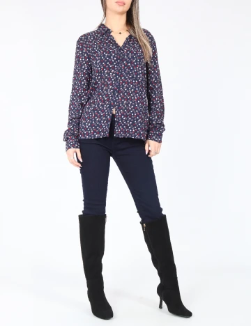 Camasa Pull&Bear, bleumarin Albastru