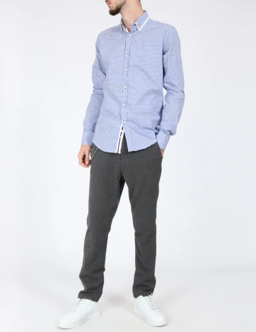 Camasa Zara, albastru Albastru