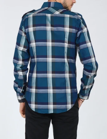 Camasa Zara, albastru Albastru