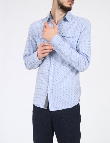 
						Camasa Zara, albastru