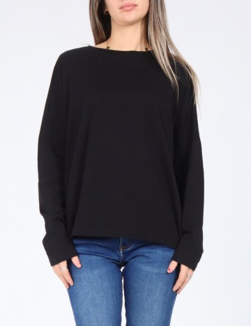 Bluza Oversize Pull&Bear, negru