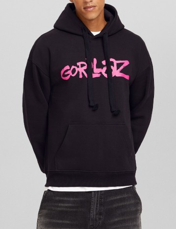 
						Hanorac Bershka, negru