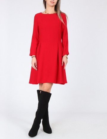 
						Rochie scurta Zara, rosu