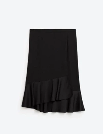 Fusta Zara, negru Negru