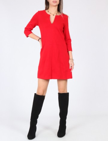 
						Rochie scurta Zara, rosu