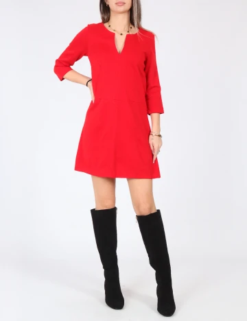 Rochie scurta Zara, rosu Rosu