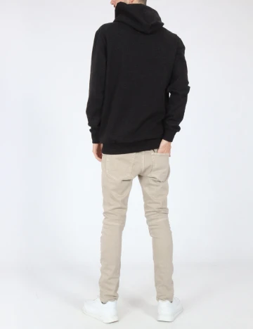 Hanorac Bershka, negru Negru