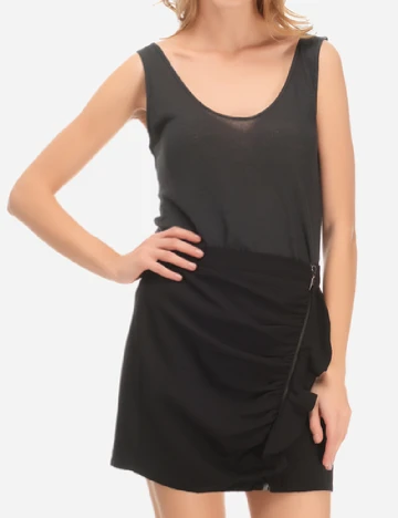 Fusta Zara, negru Negru