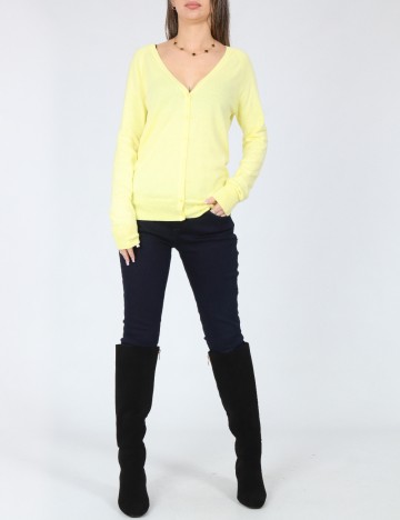 Cardigan Zara, galben