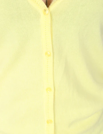 Cardigan Zara, galben Galben