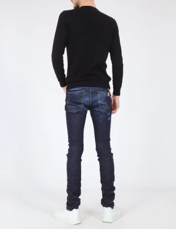 Blugi Pull&Bear, bleumarin Albastru