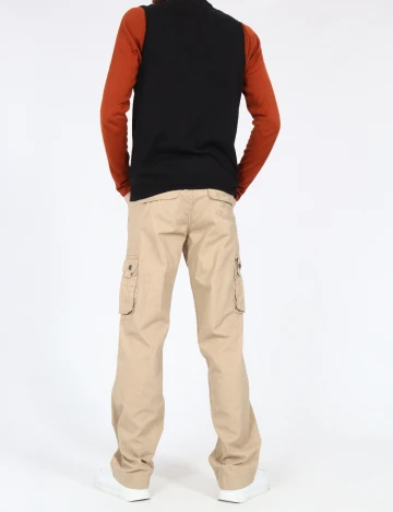 Pantaloni Zara, maro deschis Maro