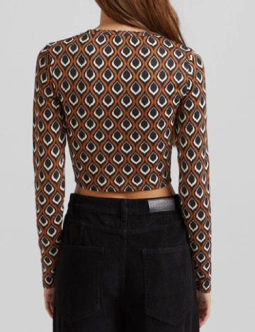 Top Bershka, maro Maro