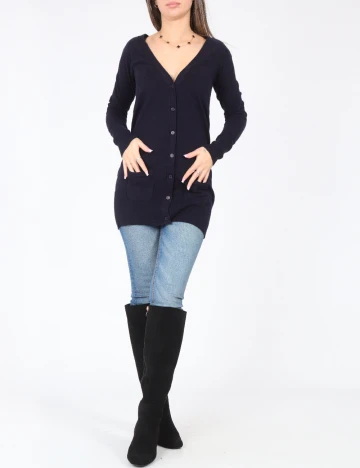 Cardigan Zara, bleumarin Albastru