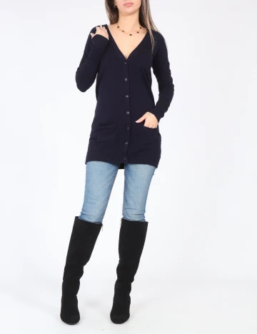 Cardigan Zara, bleumarin Albastru