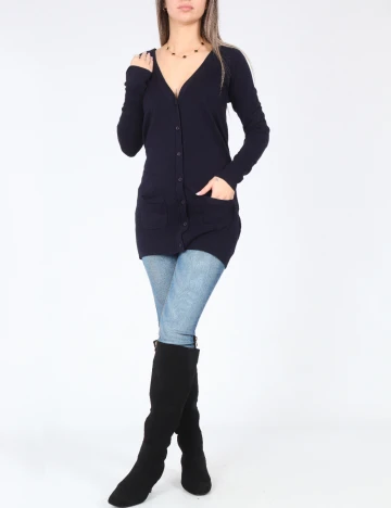 Cardigan Zara, bleumarin Albastru