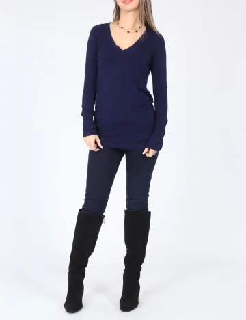 Bluza Zara, bleumarin Albastru