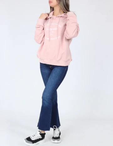 Hanorac Bershka, roz Roz