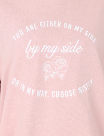 Hanorac Bershka, roz Roz