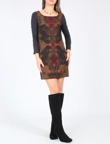 Rochie scurta Bershka, mix culori Mix culori