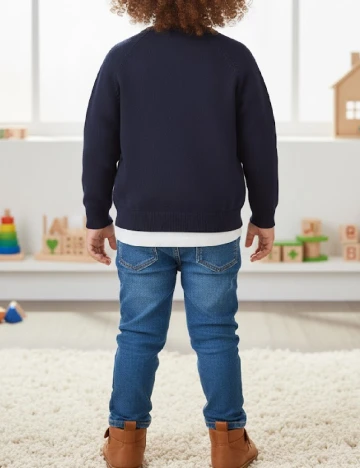 Cardigan Zara, bleumarin Albastru