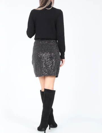 Fusta Pull&Bear, gri Gri