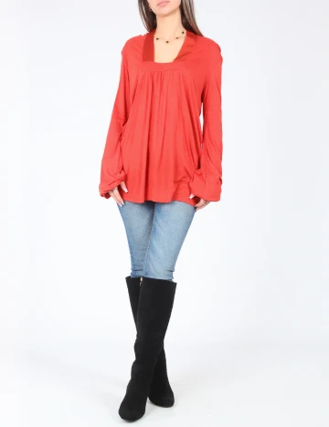 Bluza Zara, portocaliu Portocaliu