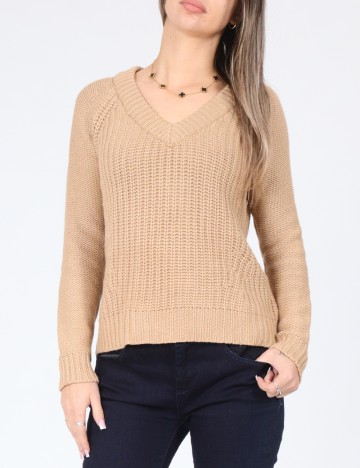 
						Pulover Zara, maro deschis