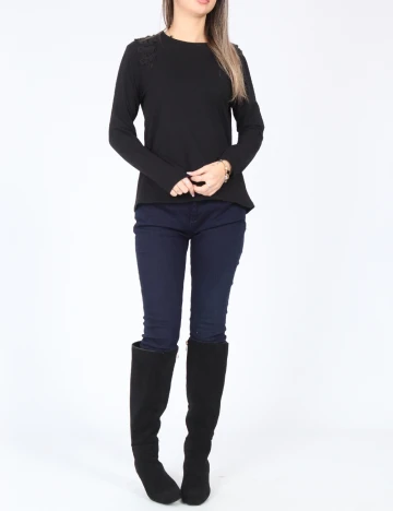 Bluza Zara, negru Negru
