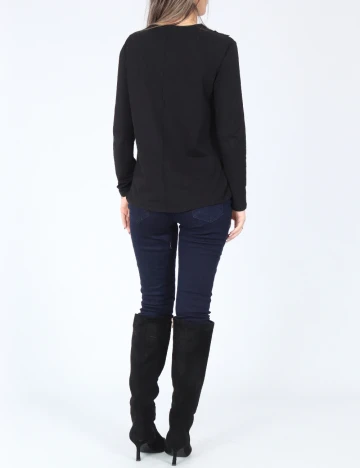 Bluza Zara, negru Negru