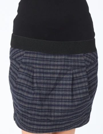 Rochie scurta Zara, negru/gri Negru